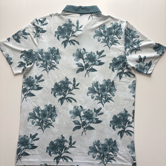 Men’s Travis Mathew Golf Featherweight Magnolia Polo Shirt 2XL NWT MSRP $105 - Picture 2 of 7